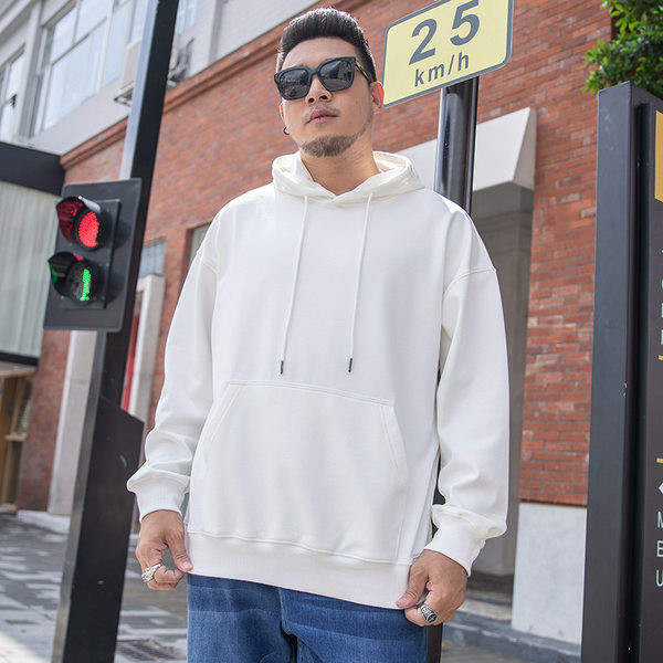 Hanorac de culoare uni cu gluga si cravate