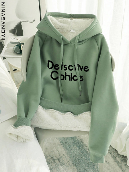 Hanorac de damă cu căptușeală caldă