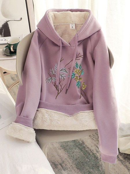 Hanorac de damă cu căptușeală caldă