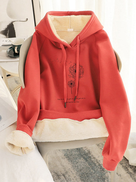 Hanorac de damă cu căptușeală caldă