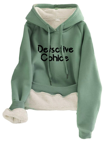 Hanorac de damă cu căptușeală caldă