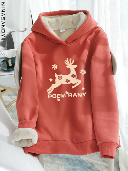 Χειμερινό φούτερ για γυναίκες με εφαρμογή νέο μοντέλο