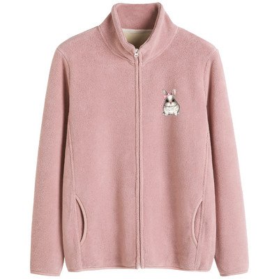 Γυναικείο φούτερ με κέντημα και τσέπες