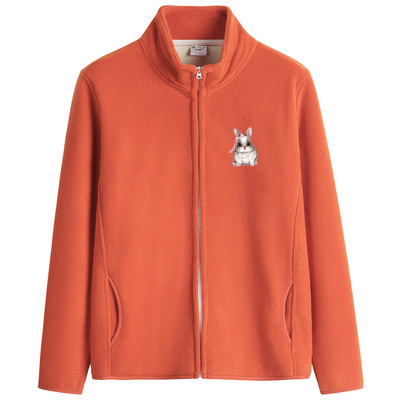 Γυναικείο φούτερ με κέντημα και τσέπες