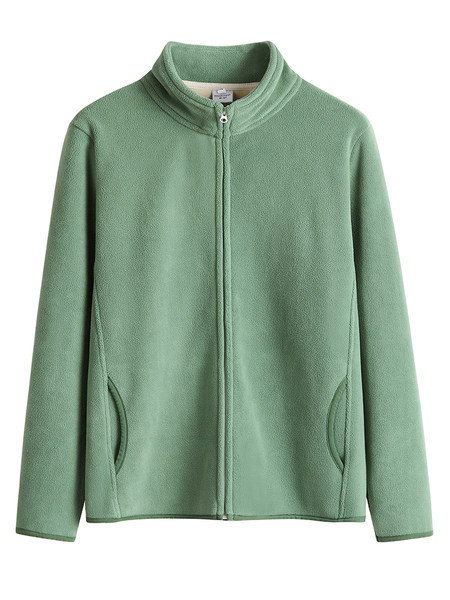 Hanorac polar zilnic cu broderie pentru femei