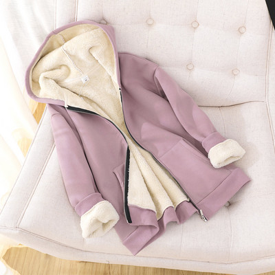 Hanorac de dama cu captuseala polara in mai multe culori