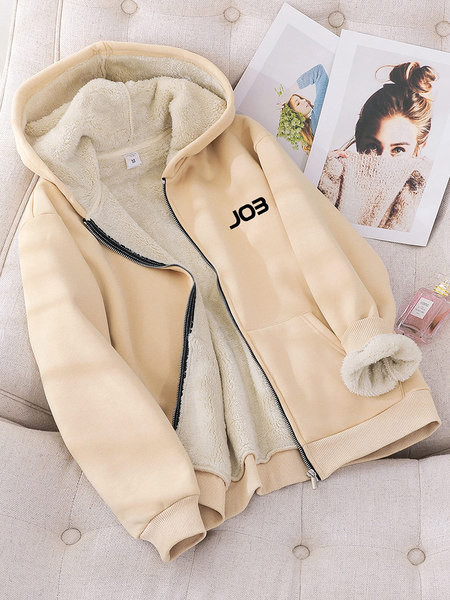 Hanorac de dama cu captuseala polara in mai multe culori