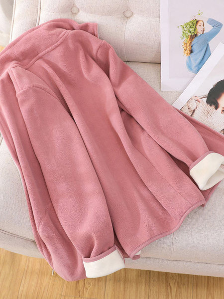 Női pehely pulóver cipzárral - két modell