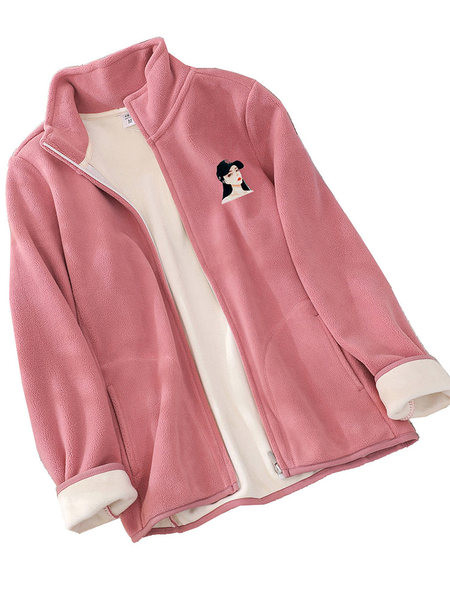 Női pehely pulóver cipzárral - két modell