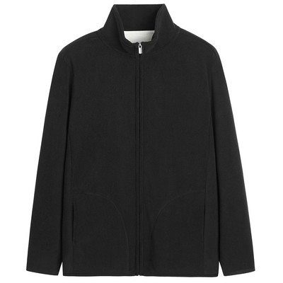 Hanorac zilnic cu imprimeu și guler scăzut