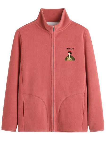 Καθημερινό φούτερ με στάμπα και χαμηλό γιακά