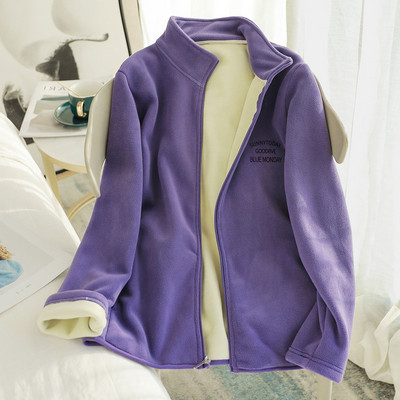 Hanorac polar de zi cu zi cu căptușeală caldă