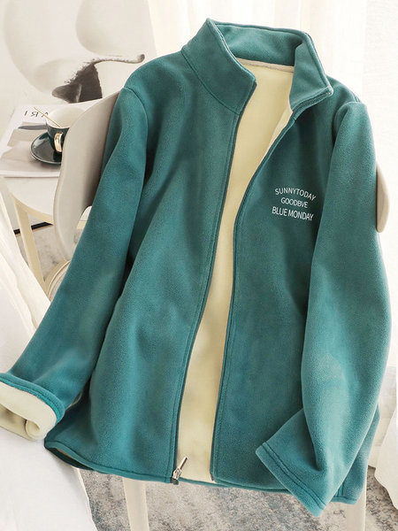 Hanorac polar de zi cu zi cu căptușeală caldă