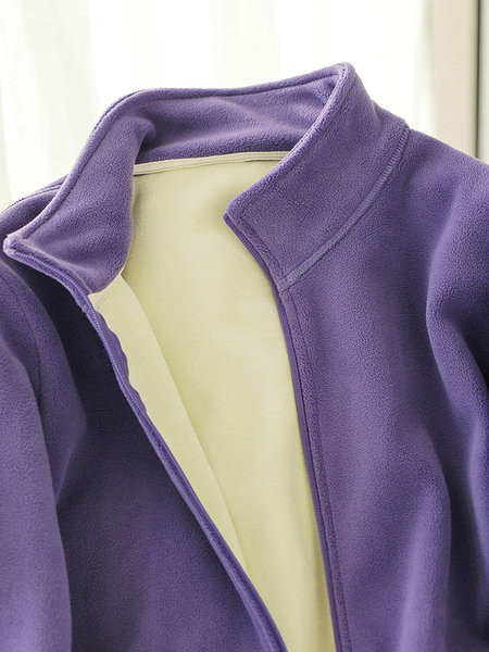 Hanorac polar de zi cu zi cu căptușeală caldă