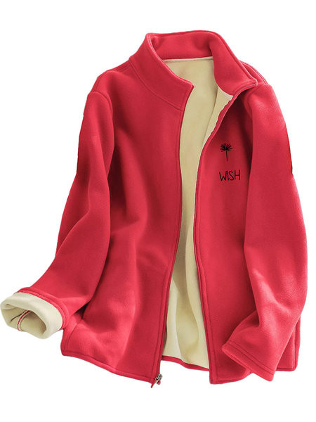 Hanorac polar de zi cu zi cu căptușeală caldă