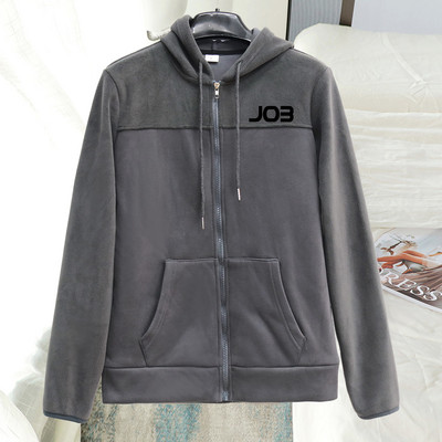 Hanorac de zi cu zi pentru femei, cu glugă și fermoar