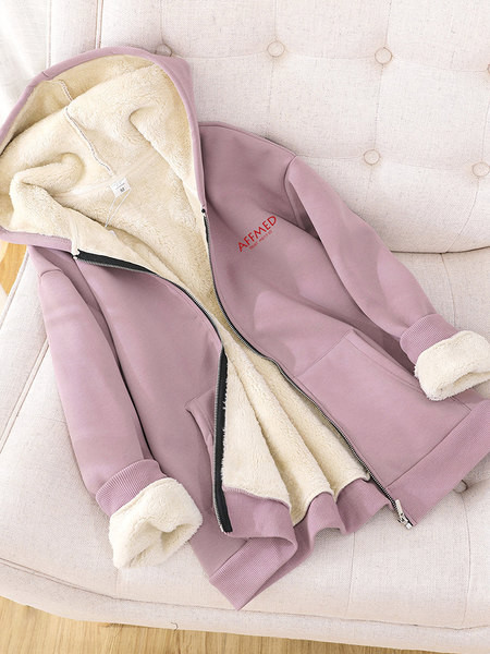 Χειμερινό φούτερ με ζεστή φόδρα για γυναίκες - πολλά μοντέλα