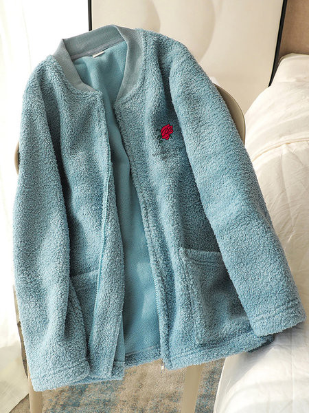 Γυναικείο φούτερ polar με φερμουάρ και τσέπες