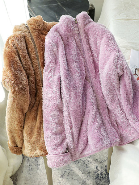 Női pehely pulóver cipzárral - két színben