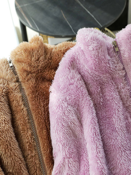 Női pehely pulóver cipzárral - két színben