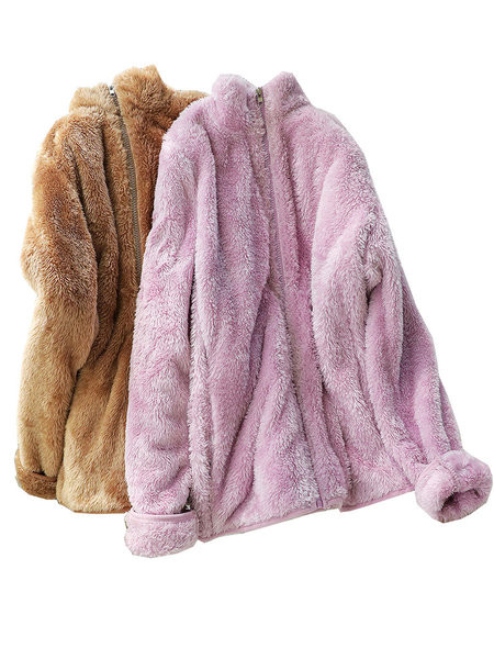 Női pehely pulóver cipzárral - két színben