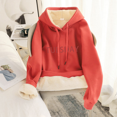 Γυναικείο φούτερ με ζεστή φόδρα - διάφορες εφαρμογές