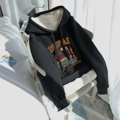 Γυναικείο φούτερ με ζεστή φόδρα - διάφορες εφαρμογές