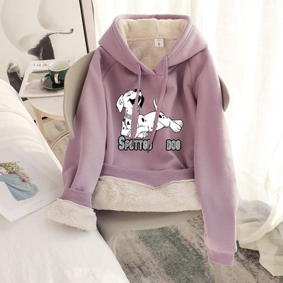 Γυναικείο φούτερ με ζεστή φόδρα - διάφορες εφαρμογές