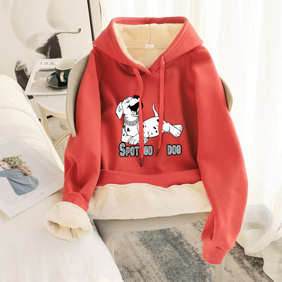 Γυναικείο φούτερ με ζεστή φόδρα - διάφορες εφαρμογές