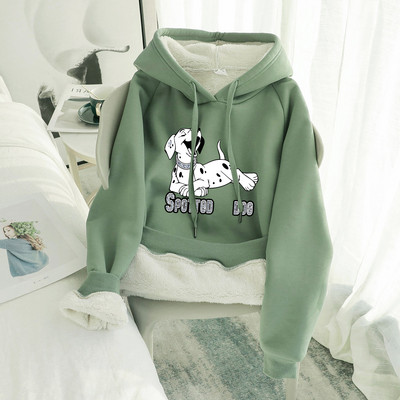 Γυναικείο φούτερ με ζεστή φόδρα - διάφορες εφαρμογές