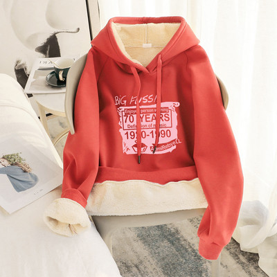 Γυναικείο φούτερ με ζεστή φόδρα - διάφορες εφαρμογές