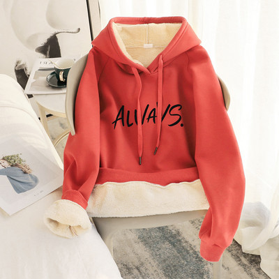 Γυναικείο φούτερ με ζεστή φόδρα - διάφορες εφαρμογές