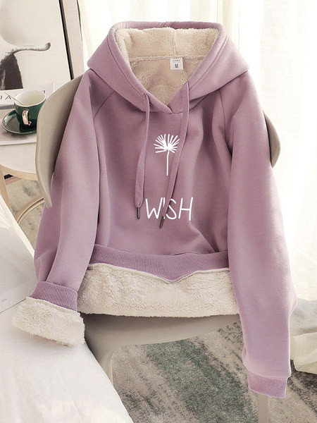 Γυναικείο φούτερ με ζεστή φόδρα - διάφορες εφαρμογές