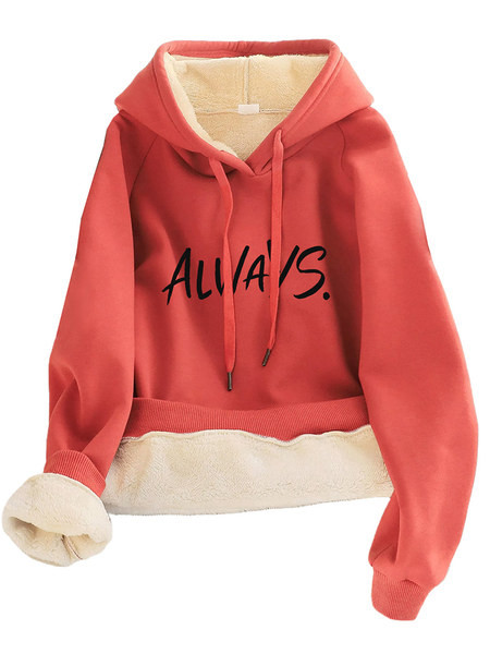 Γυναικείο φούτερ με ζεστή φόδρα - διάφορες εφαρμογές