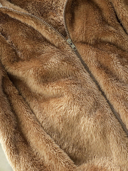 Γυναικείο χειμωνιάτικο φούτερ με χαμηλό γιακά και φερμουάρ