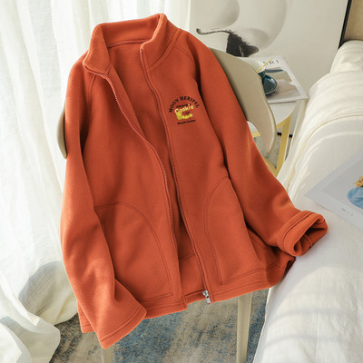 Hanorac zilnic cu fermoar și buzunare pentru femei