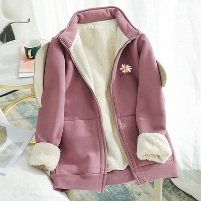 Hanorac de iarnă de damă cu căptușeală caldă