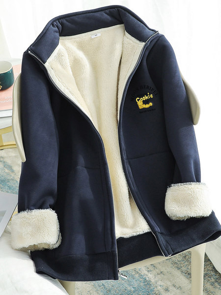 Hanorac de iarnă de damă cu căptușeală caldă