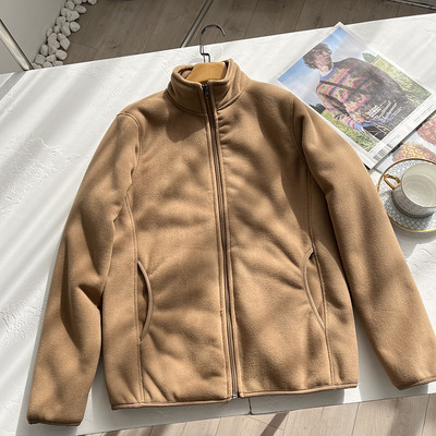 Hanorac polar cald cu captuseala potrivit pentru barbati si femei