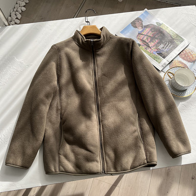 Hanorac polar cald cu captuseala potrivit pentru barbati si femei