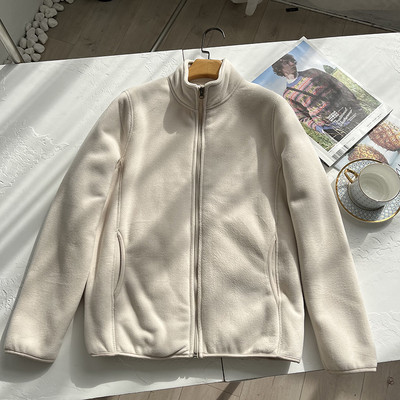 Hanorac polar cald cu captuseala potrivit pentru barbati si femei