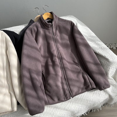 Hanorac polar cald cu captuseala potrivit pentru barbati si femei