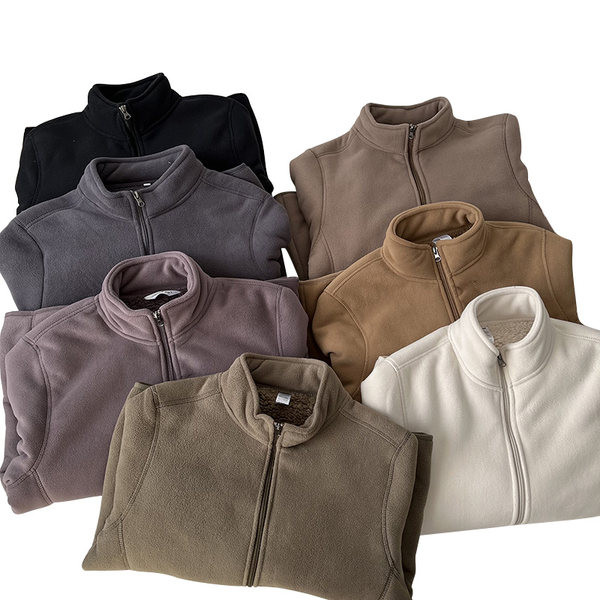 Hanorac polar cald cu captuseala potrivit pentru barbati si femei