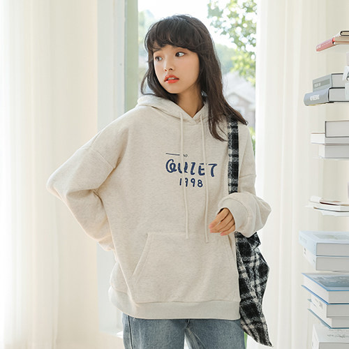 Ingyenes női pulóver zsebbel - fehér színű