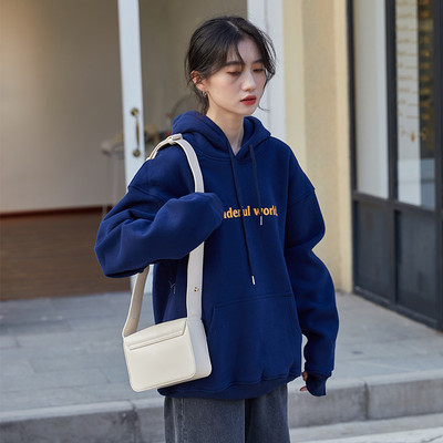 Hanorac de damă cu inscripție și cravate - mai multe culori