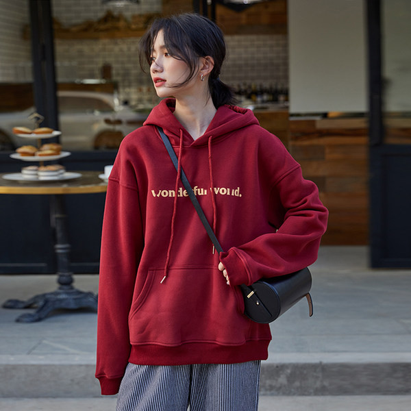 Hanorac de damă cu inscripție și cravate - mai multe culori