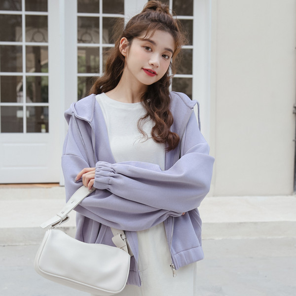 Γυναικείο φούτερ με κουκούλα και κορδόνια σε πολλά χρώματα