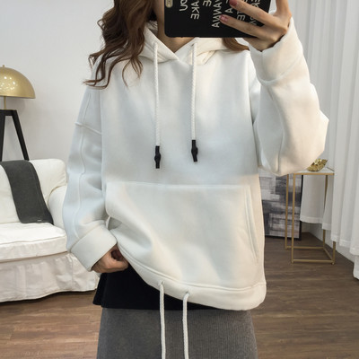 Hanorac de dama model gratuit cu cravate si buzunar