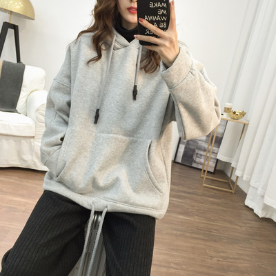 Hanorac de dama model gratuit cu cravate si buzunar