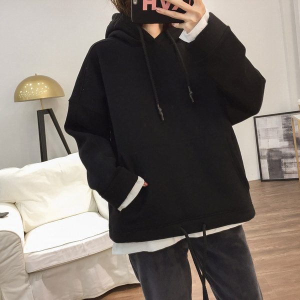 Hanorac de dama model gratuit cu cravate si buzunar